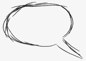 Drawn Bubble Book Png - Drawing Speech Bubble Png