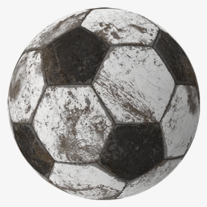 Soccer Club - Dirty Soccer Ball Png
