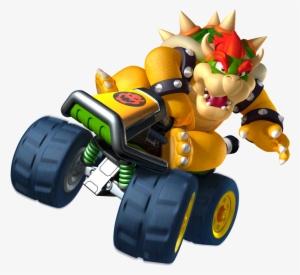 Bowser As Seen In Mario Kart - Bowser Mario Kart Png