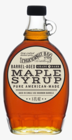 Bourbon Barrel Aged Maple Syrup - Maple Syrup Bottle Png