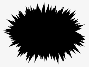 This Free Icons Png Design Of Spiky Shape Silhouette