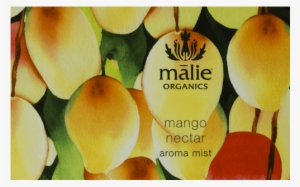 Watercolor Mangoes Rectangle Maile Organics Aroma Mist - Destinia