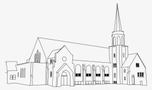 Clipart - Church Drawing