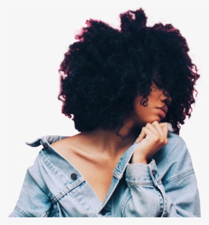 Afro Girl Png - Black Girl Png