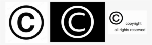 This Is The Copyright Symbol - All Rights Reserved Symbol Png