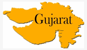 Gujarat-map - Gujrat Map Clip Art