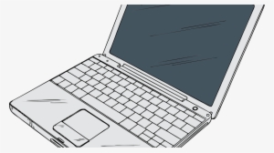 Laptop Clipart Transparent Background - Macbook Clipart