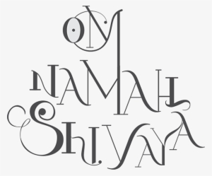 Om Namah Shivaya Logo Png - Om Namah Shivaya English