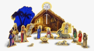 Clipart Resolution 889*541 - Nativity Png