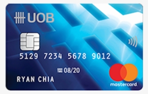Uob Debit Card - Uob One Account Debit Card