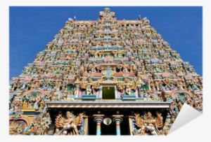 The Meenakshi Temple, Madurai Sticker • Pixers® • We - Meenakshi Amman Temple