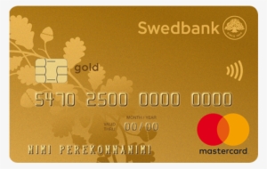 Gold Revolving Credit Card - Swedbank Gold Card