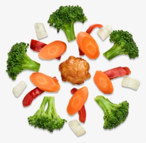 Large Veggie Explosion - Food And Vegetable Png
