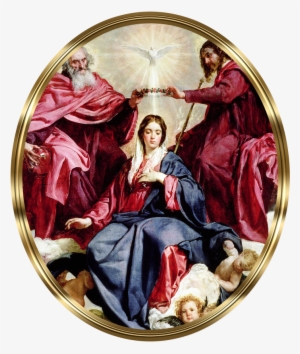 5th Glorious Mystery - Coronation Of The Virgin Painting By Diego Velazquez