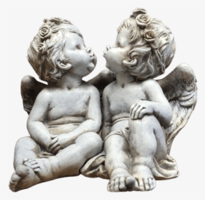Pair Of Cherub Angels - Png Sleeping Angel
