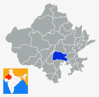 Bhilwara District - Sikar In Rajasthan Map
