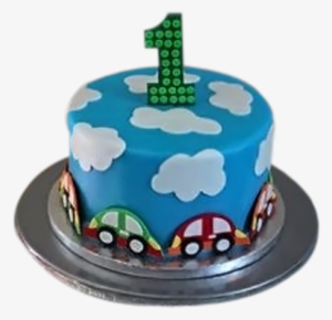 Round Cake - Round Birthday Cake For Boys
