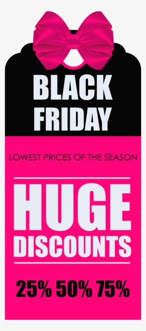View Full Size - Black Friday Tag Png