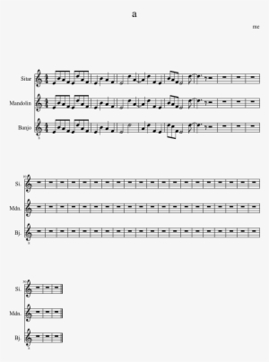 A Sheet Music Composed By Me 1 Of 1 Pages - Choir Can You Feel The Love Tonight