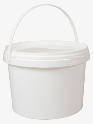 Bucket, Pp, Round, 5l, White - Pp Bucket
