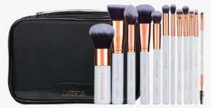 Breena Beauty Makeup Brush Set Travel Makeup Bag - Cosmetics