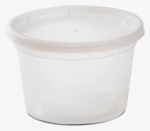 16 Oz Plastic Soup Container - Bowl
