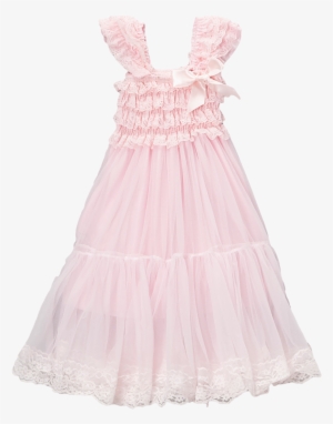 Lacoste Girls' Strappy Cotton Seersucker Dress