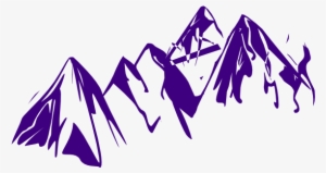 Hill Clipart Purple Mountain - Mountain Clipart Png