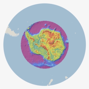 Bedmap2 Bas/the Cryosphere, - Circle