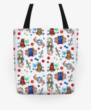 Doctor Who Tote Tote - Watercolor Doctor Who Icon (tardis) Tote Bag: Funny