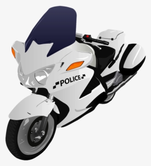 Vehicle Clipart Motorbike - Police Motorcycle Clipart
