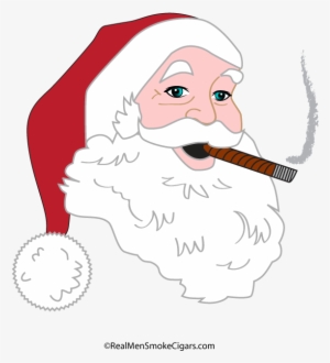 Santa Clipart Smoking - Santa Claus
