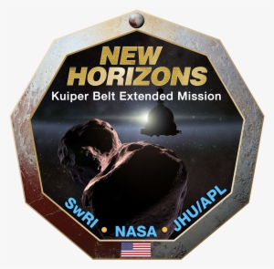 New Horizons Kuiper Belt Extended Mission Patch - New Horizons Mission Patch
