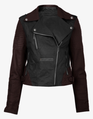 Leather Jacket Ladies Png Background Image - Coat