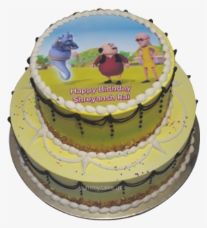 Motu Patlu Birthday Cake - Cake