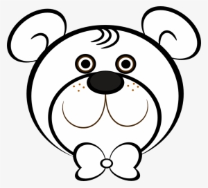 28 Collection Of Bear Clipart Black And White Png - Teddy Bear Face Coloring Pages