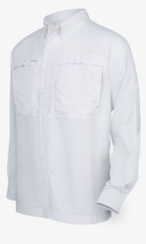 Shop Now - Men White Long Sleeve Collar Shirt Png