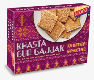 Khasta Gur Gazzak Made Of Gur Traditional Indian Candy - Bikano Agra Gur Gajjak 400 Gm