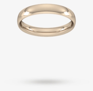 4mm Traditional Court Heavy Wedding Ring In 9 Cara - Dyrberg/kern