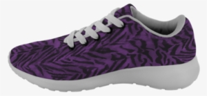 Matsu Royal Purple Bengal Tiger Striped Unisex Running - Sneakers