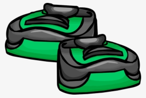 Green Running Shoes - Club Penguin Green Shoes