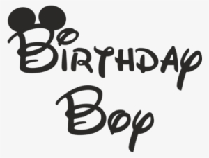 Birthday Boy - Family - Birthday Boy Mickey Mouse