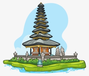 Pura Bratan - Bali Png