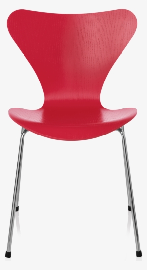 Series 7 Chair Arne Jacobsen Opium Red Coloured Ash - Series 7 Chair - Coloured Ash, Opium Red 665