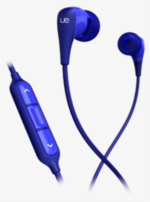 Ultimate Ears 200vi Noise Isolating Earphones Blue - Logitech Earphones With Microphone