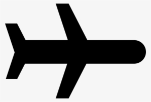 Flying Airplane - - Zwart Vliegtuigje