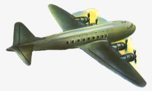 Airplane Scrap Image - Vintage Airplane Png