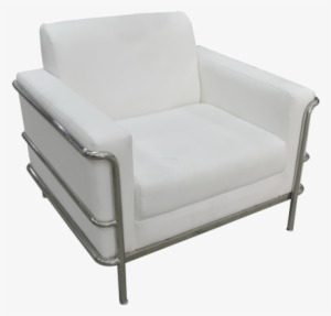 Living Room Furniture Idea Of Single White Pillow - Single Seater Sofa White