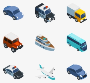 Transportation 50 Icons - Transport