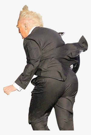 Trump Ass Blank Template For Photoshop - Trump Standing Png Transparent